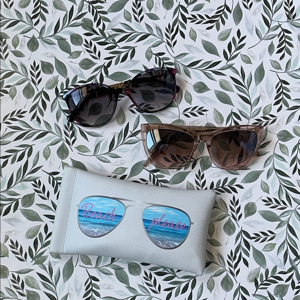Stylish Sunglasses Set with Case